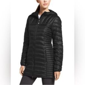 Eddie Bauer Women's Black Goose Down Puffer Coat